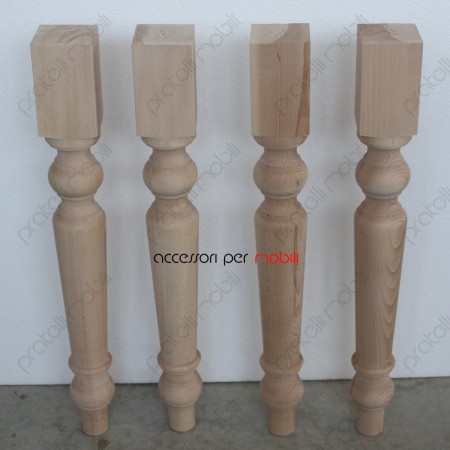 4 Gambe per Tavoli Tornite