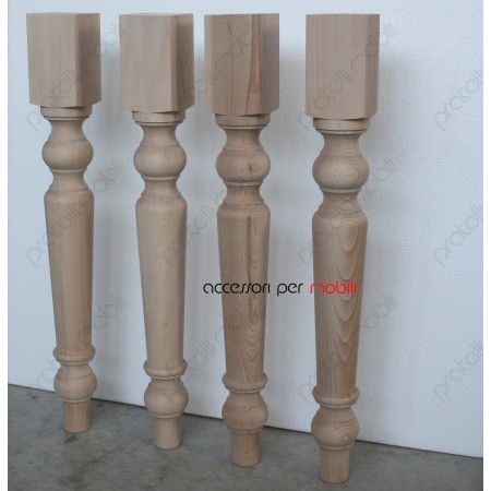 Gambe in Legno Tornito